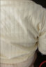 aqpa婴儿内衣套装纯棉肩开秋季婴幼儿衣服家居服男女宝宝秋冬衣裤 黄色（肩开套装） 100cm 实拍图