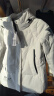 雪中飞羽绒服女短款连帽工装外套加厚保暖小个子时尚韩版新款防寒服 白色 L/165（100-110斤） 实拍图