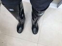 回力雨鞋男士水鞋雨靴男款防滑防水保暖加绒塑胶套鞋胶鞋 8199超高筒 42 (260mm) 实拍图