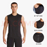 迪卡侬（DECATHLON）运动背心肌肉男跑步速干上衣健身服透气宽松无袖t恤RUNM 【进阶款】黑色 M 实拍图