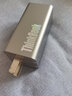 ThinkPad 联想thinkplus口红电源氮化镓充电器Type-c快充适用拯救者小新苹果华为手机笔记本电脑适配器 【65W双口A+C】折叠插脚 银色 实拍图