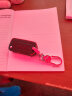 适用于众泰钥匙包T700/T600/T300/SR7/Z300/大迈X7/X5钥匙套汽车钥匙扣真皮 众泰C款黑皮红线 实拍图