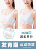 ZYZART少女文胸高中生15到18岁发育期学生女童内衣12-16岁初中生背心17 【超柔养护背心款】白色+浅蓝 L【适合85-100斤】 实拍图