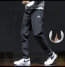阿迪达斯 （adidas）裤子男 2025年夏季休闲透气长裤健身训练裤子冰丝快干运动裤男 HC0332/快干/拉链裤脚 M 实拍图