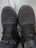 安踏男鞋运动鞋男秋冬季男士软底网面跑步鞋休闲鞋皮面保暖防水鞋子男 (秋冬季新款保暖纯黑皮面)黑色 40.5 （7.5码） 实拍图