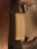 欧策（ouce）黑胡桃木餐椅现代简约餐厅实木靠背椅北欧扶手椅休闲书椅家用椅子 胡桃木彼得书椅黑1把 晒单实拍图