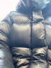 高梵黑金鹅绒服先锋3.0八格2023年新款男女同款长款羽绒服 黑色 M 晒单实拍图