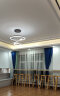 可颖 客厅吊灯现代简约led餐厅吊灯三头圆形创意个性卧室书房灯大厅灯 三圈60+40+30 无极调光 实拍图