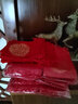 喜当当（xidangdang） 婚庆锦缎喜糖袋通用礼品袋喜糖盒首饰袋喜糖包装喜蛋袋布袋福袋 锦缎红色喜字 中号（10个装） 实拍图