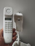 中诺W018来电显示电话机双屏幕 时尚办公家用酒店挂壁有线电话座机 挂墙电话机 双屏双显座机电话 白色 晒单实拍图
