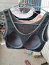 温影短款背心女带胸垫运动背心瑜伽睡眠文胸吊带打底背心 1黑1灰 XL (80-85ABC)可留言更换颜色尺码 实拍图