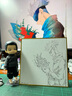 吴竹（KURETAKE）进口防水防酒精勾线笔签字笔绘图水笔漫画黑色针管笔8支套装CNM/8VBK 实拍图