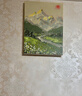 贞嘻数字油画diy手工生日礼物日照金山装饰画风景填色油画手绘涂色画 日照金山数字油画【30*40cm】 实拍图