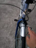 凤凰（Phoenix） 自行车成人男式通勤26寸城市代步变速脚踏复古28老式单车 马斯特 单速 丰田蓝 实拍图