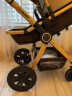 FORBABY婴儿推车婴儿车可坐可躺 高景观双向儿童推车新生儿可用 小金熊加州阳光+加州阳光提篮 实拍图