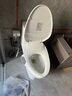 科勒（KOHLER）齐悦连体马桶家用五级旋风虹吸节水坐便器抽水静音缓降座厕28866 暗藏线置物升级款+即热盖板18659 305/300mm 实拍图