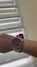 斯沃琪（Swatch）瑞士手表金属系列不朽赤红 送女生男女时尚夜光石英表SB07S110 实拍图