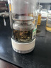 茶之恋青春版茶水分离泡茶杯双层男女士玻璃清新ins便携透明水杯 月光白 实拍图