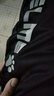 KELME /卡尔美 运动收腿裤男女春夏复古针织长裤跑步训练收口裤子男3881350 黑灰（深灰/浅灰LOGO) 3XL 实拍图