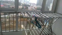 丽人 晾衣架翼型落地折叠不锈钢晒衣架阳台升降挂晒移动晒被架 高端不锈钢豪华款-1.6米加粗款 实拍图