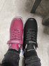 回力（Warrior）官方棉鞋女妈妈鞋2024冬季新款加绒加厚老人鞋厚底保暖鞋雪地靴女 酒红色 35 (225mm) 实拍图