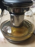 乐唯诗 茶壶玻璃泡茶壶耐高温加厚花果茶壶茶具不锈钢过滤网茶水壶杯子 沁雅茶具5件套【黑色】 实拍图