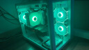 半岛铁盒（PADO）白泽360 白色海景房电脑机箱台式机（支持M-ATX主板/360水冷位/9风扇位/U3接口） 晒单实拍图