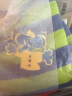 马·拉丁（M.Latin）童装女小童卫衣2023年春装线条印花撞色螺纹色织圆领卫衣 绿色条 100cm 晒单实拍图
