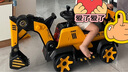 星帕 儿童挖掘机玩具可坐可骑电动可坐人挖土机玩具挖挖机车男孩小孩 60cm运动款全电动 实拍图