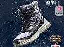 安踏儿童棉靴冬季棉鞋大童男童加绒保暖防滑雪地靴男童靴子A12446926 实拍图