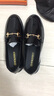 苏妃妃（sufeifei）单鞋女 春秋新品小皮鞋女夏季百搭休闲鞋职业黑色平底乐福亮皮鞋 黑色亮皮一字扣 40 实拍图