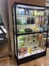筱典 手办柜玻璃展示柜玩具模型高达展柜陈列柜精品透明展架带锁 50*50*160钢化玻璃（整装发货） 实拍图
