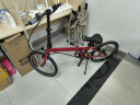 大行（DAHON）折叠自行车20寸8速男女折叠车P8青春版KAC081 消光红 晒单实拍图