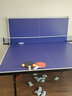 波洛克（BOLUOKE）乒乓球台 乒乓球桌室内家用可折叠标准兵乓球桌案子移动折叠带轮 LK101（国标尺寸无轮款） 实拍图