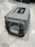 瓜洲牧宠物航空箱猫笼子便携外出车载狗狗托运箱狗笼大型犬专用国航出行 咖啡色【送挂碗+隔板+尿垫】 实拍图