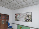 宜巢新中式客厅装饰画沙发背景墙壁画字画横幅大气山水挂画 01款家和 【平面】210*90cm晶瓷好打理 实拍图