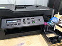 兄弟（brother）DCP-T735DW自动双面彩色喷墨打印复印扫描一体机手机无线远程家用照片连续输稿器A4兄弟美利专卖店 套餐四：T735DW标配+原装黑墨水1瓶【共5瓶】 实拍图