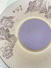 宏中 紫砂壶承手工刻绘托盘茶道具零配件精品干泡茶盘壶垫 紫泥粉段-清音干泡盘 实拍图