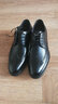 金利来（Goldlion）男鞋新款皮鞋男德比布洛克系带男士商务正装皮鞋男真皮婚鞋大小码 黑色 单层 24 (240mm) 38码 实拍图