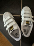 阿迪达斯三叶草小白鞋金标贝壳头经典男女小童板鞋运动鞋EF4838 实拍图