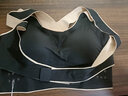 大美兔性感文胸小胸聚拢收副乳防下垂女士运动内衣大码侧扣调整型防震 一件装：黑色 XXL（140-160斤） 实拍图