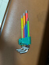 世达（SATA）09103CH 彩虹系列9件特长内六角扳手组套 实拍图