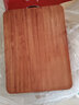 森木象 进口乌檀木菜板砧板整木实木家用切菜板案板菜墩擀面板案墩刀板 整木60×45×4cm（5-6人使用） 实拍图