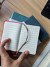 嘉然恒羊巴皮面笔记本本子商务高颜值小记事本口袋便携随身学生文具日记本商务会议记录本可定制 B6五本装（颜色随机） 实拍图