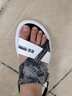 外出拖鞋男款夏季透气耐磨凉拖2024新款男士夏天工作上班防滑凉鞋 6085-灰色 42 实拍图