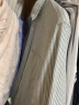 无印良品（MUJI） 男式 棉水洗牛津 立领衬衫 长袖休闲百搭男士衬衣外套纯棉全棉 淡黄色 2A M 170/92A 晒单实拍图