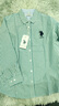 U.S. POLO ASSN.保罗衬衫女商务休闲职场百搭潮流条纹长袖衬衫 蓝条 L 实拍图