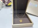 周六福四叶草黄金项链女足金吊坠生日礼物计价A0610846约3.82g 40+5cm 实拍图