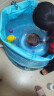 诺澳 婴儿游泳池大号家用室内儿童游泳桶免充气泳池宝宝洗澡桶 80x85cm夹棉气球蓝款-均码脖圈 实拍图