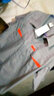 鸿赫工作服夏季短袖套装男女夏天长袖劳保服工衣工厂服汽修服定制工装 【耐磨透气款】灰色短袖 L /170套装 实拍图